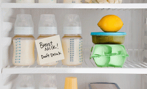 Làm thế nào để bảo quản sữa mẹ trong tủ lạnh đúng cách