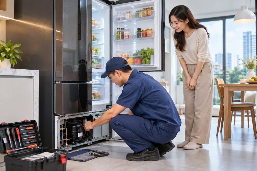 Sửa tủ lạnh Toshiba tại nhà Hà Nội, báo giá trước 4 Sửa tủ lạnh Toshiba tại nhà Hà Nội, báo giá trước