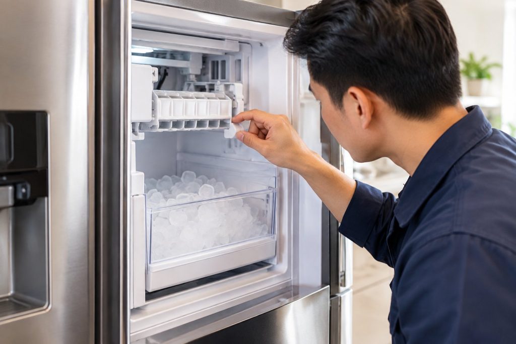 Khay đá tự động không nhả đá: kiểm tra an toàn 3 Khay đá tự động không nhả đá: kiểm tra an toàn
