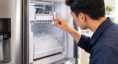 Khay đá tự động không nhả đá: kiểm tra an toàn