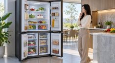 Tủ lạnh 4 cánh: Cách chọn kích thước, dung tích