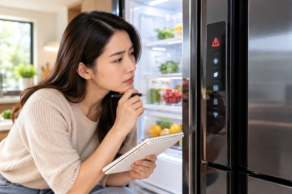 Tủ lạnh Hitachi nháy đèn cảnh báo: Cách kiểm tra