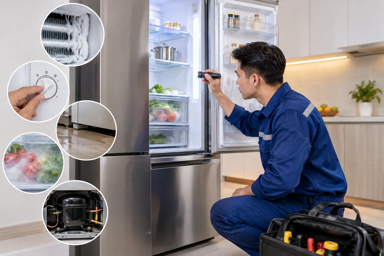 Sửa tủ lạnh Panasonic tại nhà: Kiểm tra, báo giá 2 Ảnh minh hoạ: Sửa tủ lạnh Panasonic tại nhà: Kiểm tra, báo giá