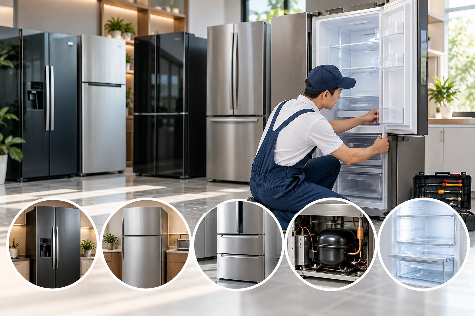 Tủ lạnh hỏng nên sửa hay thay mới? Cách quyết định 4 Ảnh minh hoạ: Tủ lạnh hỏng nên sửa hay thay mới? Cách quyết định