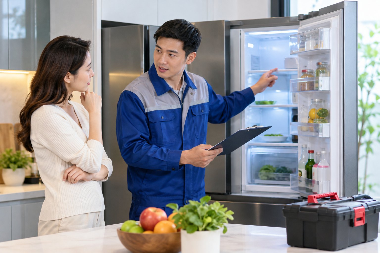 Sửa tủ lạnh Panasonic tại nhà: Kiểm tra, báo giá 4 Ảnh minh hoạ: Sửa tủ lạnh Panasonic tại nhà: Kiểm tra, báo giá