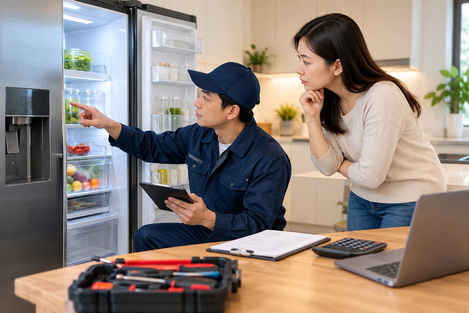 Tủ lạnh hỏng nên sửa hay thay mới? Cách quyết định 3 Ảnh minh hoạ: Tủ lạnh hỏng nên sửa hay thay mới? Cách quyết định