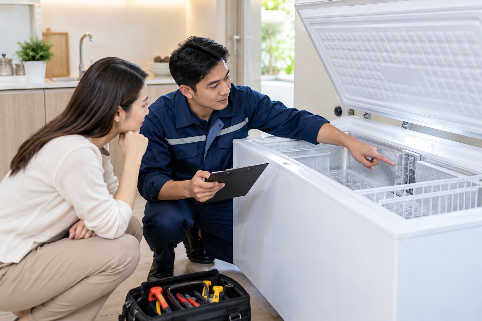 Sửa tủ đông tại nhà Hà Nội: Kiểm tra, báo giá 3 Ảnh minh hoạ: Sửa tủ đông tại nhà Hà Nội: Kiểm tra, báo giá