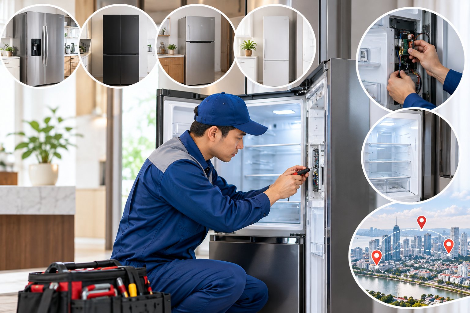 Cách đọc báo giá sửa tủ lạnh rõ từng khoản phí 4 Ảnh minh hoạ: Cách đọc báo giá sửa tủ lạnh rõ từng khoản phí