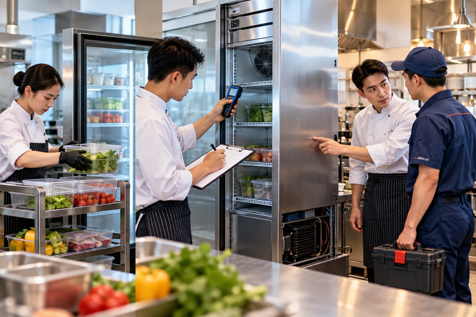 Sửa tủ lạnh cho nhà hàng: Quy trình xử lý an toàn 3 Ảnh minh hoạ: Sửa tủ lạnh cho nhà hàng: Quy trình xử lý an toàn
