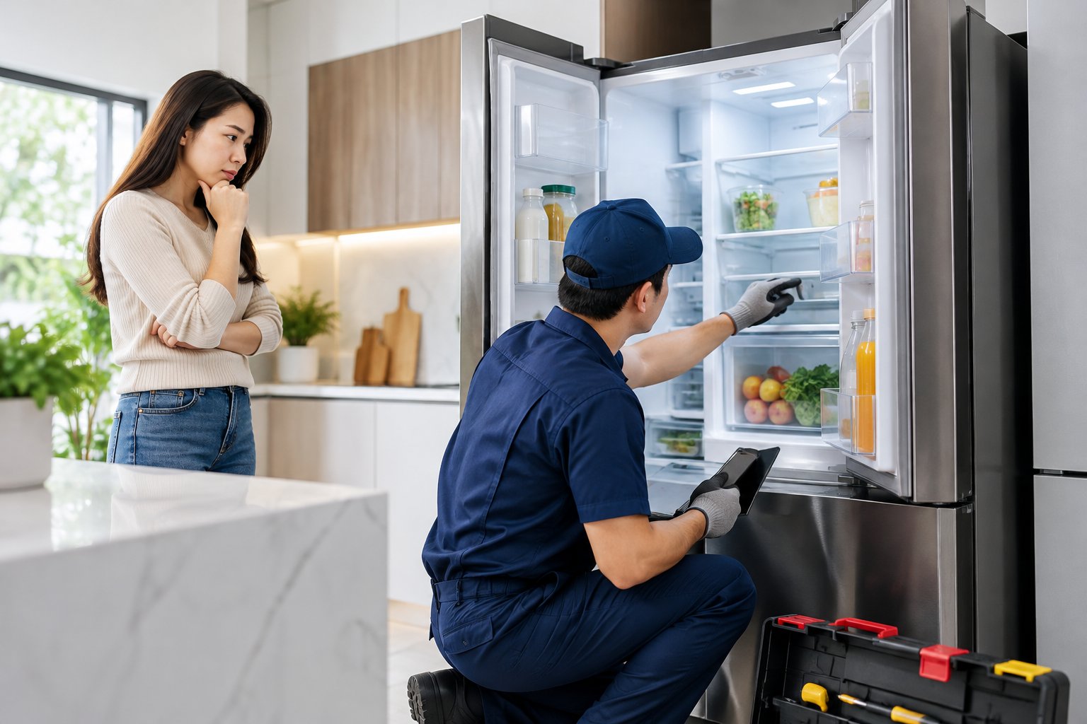 Tủ lạnh inverter tốn điện bất thường: Cách kiểm tra 4 Ảnh minh hoạ: Tủ lạnh inverter tốn điện bất thường: Cách kiểm tra