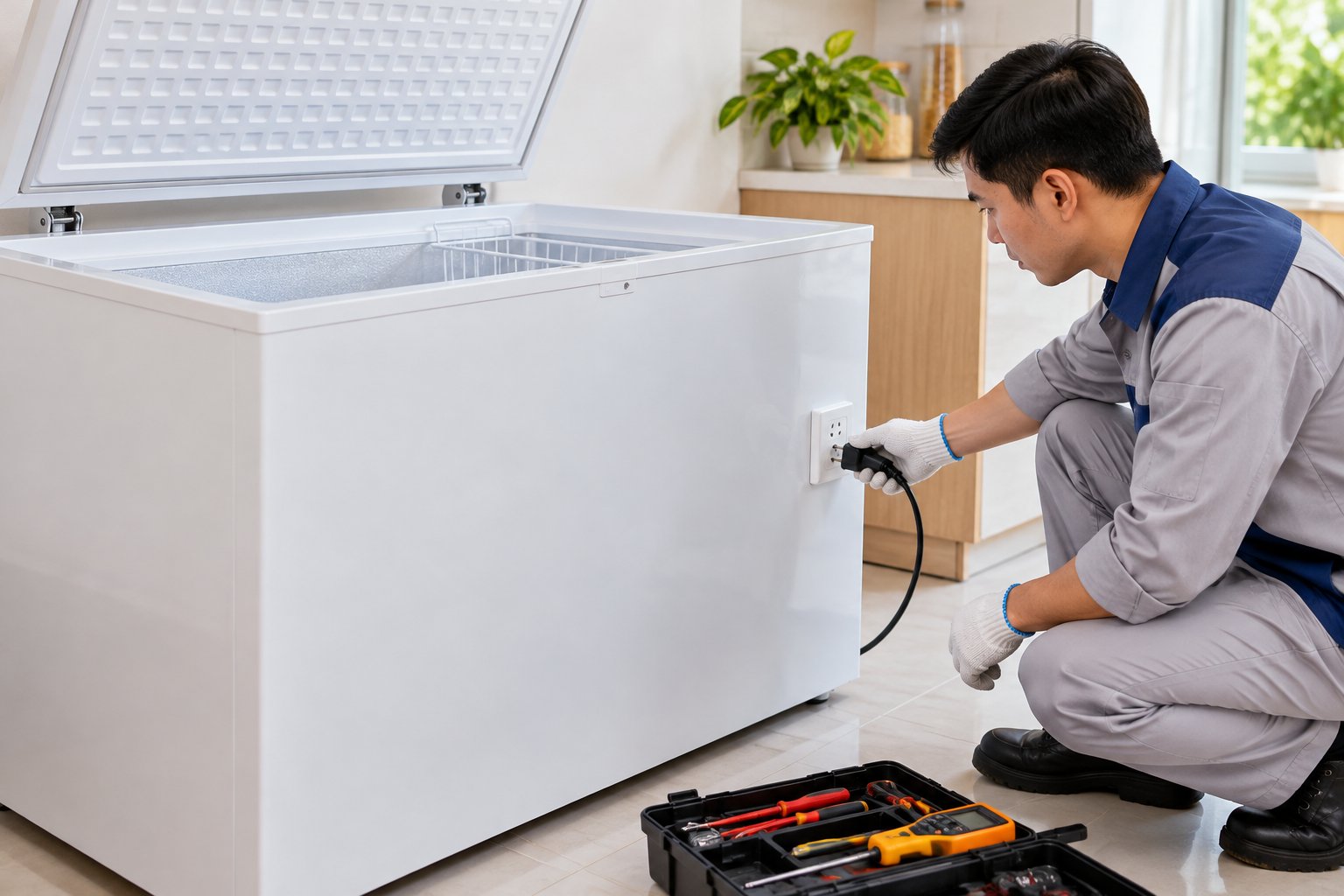 Sửa tủ đông tại nhà Hà Nội: Kiểm tra, báo giá 4 Ảnh minh hoạ: Sửa tủ đông tại nhà Hà Nội: Kiểm tra, báo giá