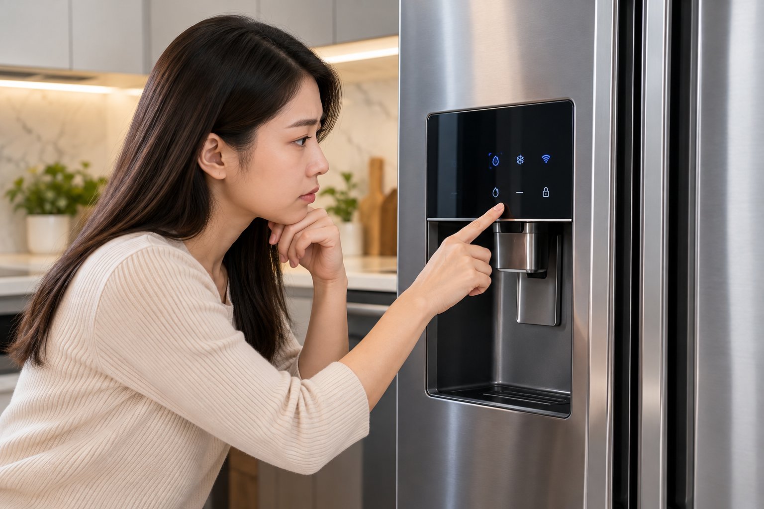 Bảng điều khiển tủ lạnh Samsung không phản hồi 3 Ảnh minh hoạ: Bảng điều khiển tủ lạnh Samsung không phản hồi