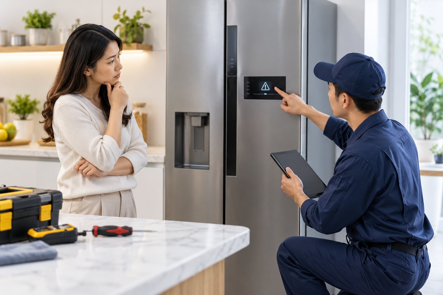 Bảng mã lỗi tủ lạnh thường gặp và cách xử lý 2 Ảnh minh hoạ: Bảng mã lỗi tủ lạnh thường gặp và cách xử lý
